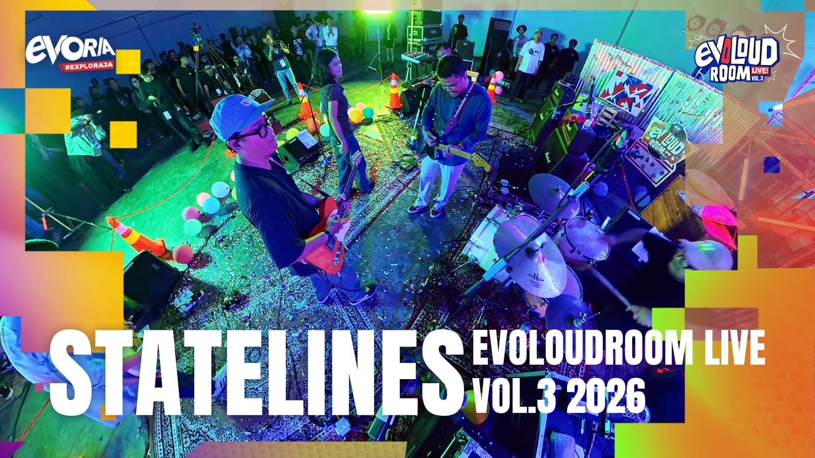 Evoloudroom Live Vol.3 - Statelines