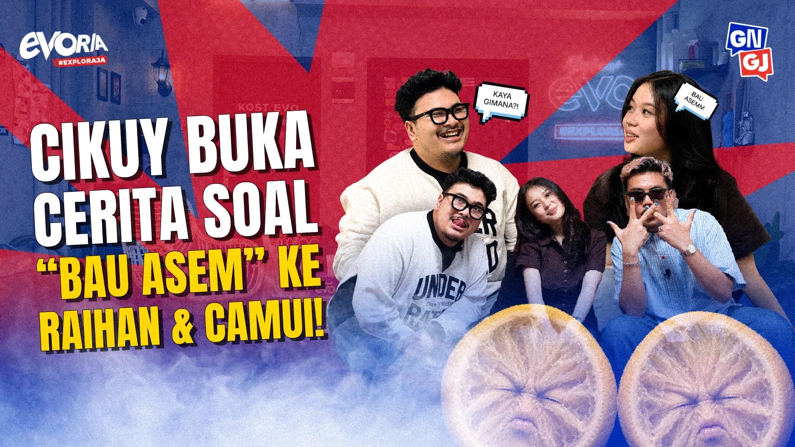 Cikuy Buka Cerita Soal “Bau Asem” Ke Raihan & Camui! - GNGJ S3